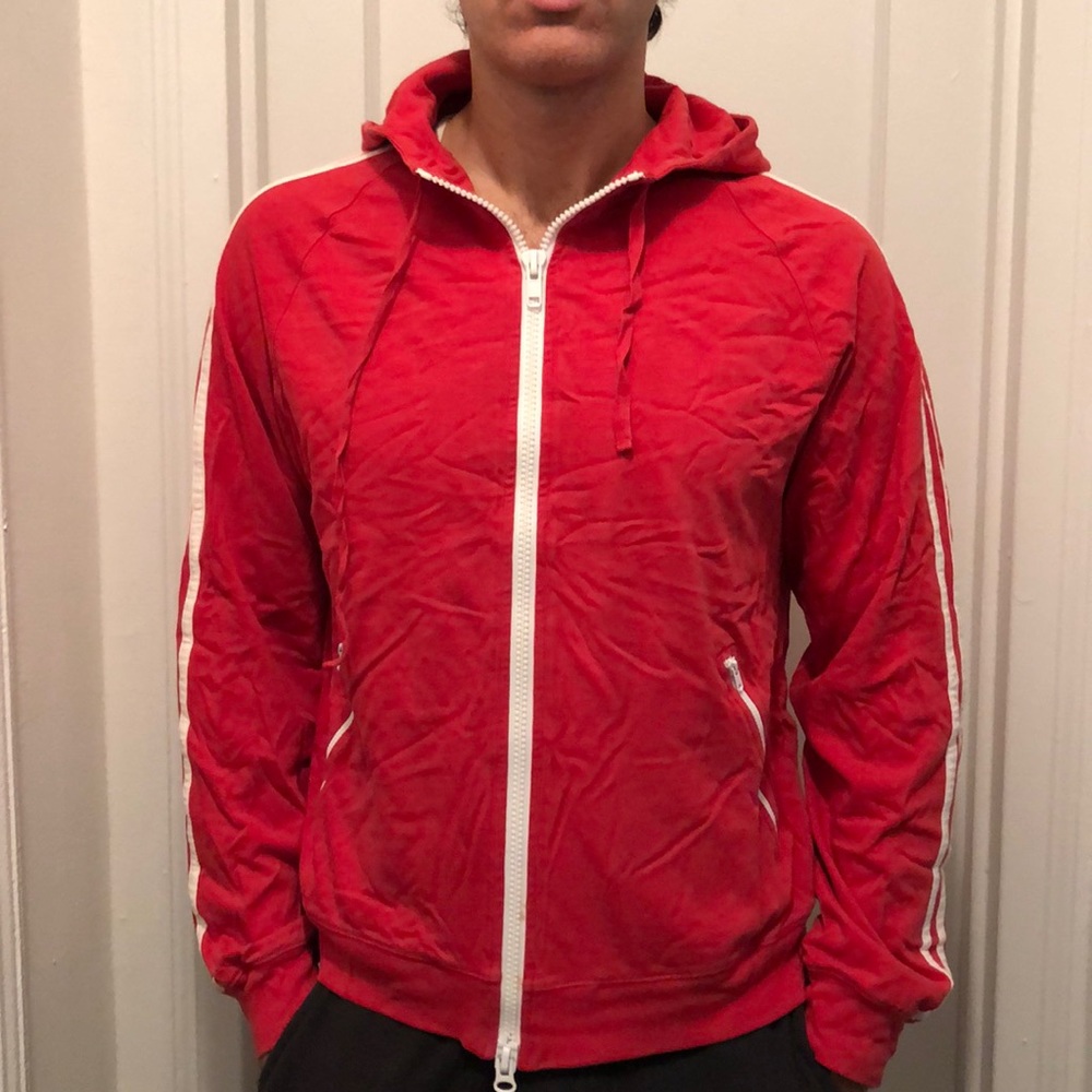 Marc Jacobs red hoodie